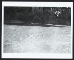 Unidentified view of the Russian River, possibly near Hacienda, about 1969