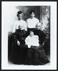 Five generations of women