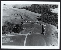 Aerial view of Fort Ross