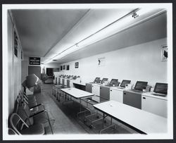 Interior of Cloverdale Speed Wash, Cloverdale, California, 1965