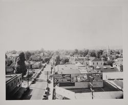 Looking north on Mendocino Avenue