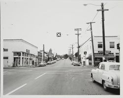 Intersection of Main Street and Bodega Ave