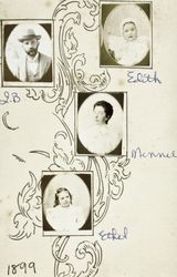 Members of the Raymond family, circa 1899