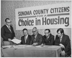 Sonoma County Citizens for a Choice in Housing Committee, Santa Rosa , California, 1974
