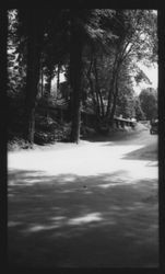 Westside Road at River Road, near Hacienda Bridge, 1950s or 1960s