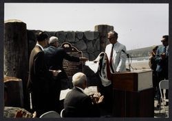 Dedication ceremony at Doran Park