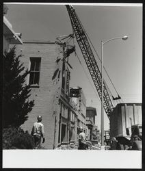 Demolition of building at 200 Washington Street