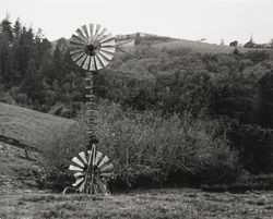 Wind pump on Burnside Road, Sebastopol