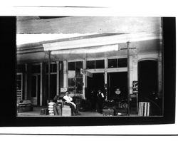 Exterior view of Nauert and Staats, grocers, Petaluma, California, 1905