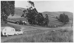 Intersection of Highway 1 and Bodega Highway, looking southeast