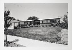 Home at 2655 Tachevah, Santa Rosa, California, 1967