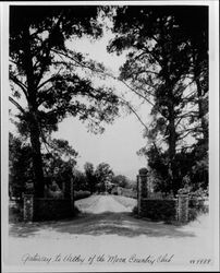 Gateway to Valley of the Moon Country Club, Sonoma, California, 1928