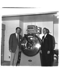 Various scenes of equipment at Petaluma Valley Hospital taken at an open house, Petaluma, California, 1984