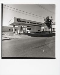 Bank of Sonoma County drive-up bank, Sebastopol, California, 1970