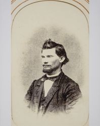 Portrait of an unidentified young man taken in Petaluma, California in the 1870s