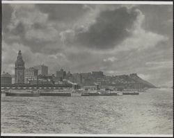 Composite conception of San Francisco waterfront