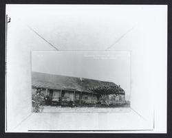 Russian officers bldg. 1900 Fort Ross, California