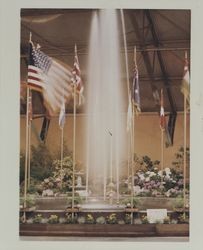 Cavalcade to America display at the Hall Flowers at the Sonoma County Fair, Santa Rosa, California, 1964