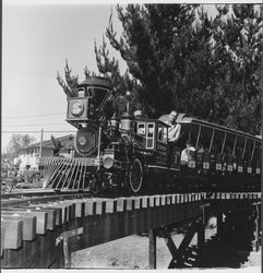 Train at Howarth Park, Santa Rosa, California, 1970