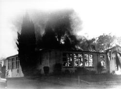 Geyserville Grammar School fire