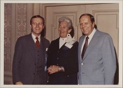 Helen Putnam and Pete Wilson at the California Cities Conference, San Diego, California, Oct. 1976