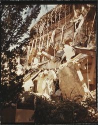 Demolition of the Courthouse, Santa Rosa, California, 1970