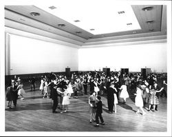 Burkhart's dance class in Santa Rosa, California, 1963