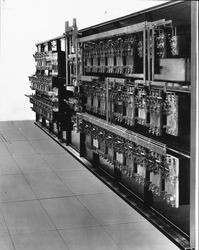 Electrical equipment at Must Hatch Hatchery, Petaluma, California, 1927