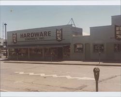 Rex Hardware stores at 311 B Street, Petaluma, California, about 1970