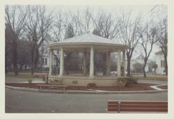 Bandstand at Walnut Park, Petaluma, California, 1963