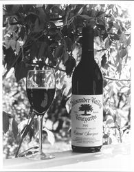 1981 Bottle of Alexander Valley Vineyards Cabernet Sauvignon, Healdsburg, California