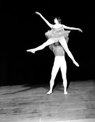 Ronald Trank and Deborah Schweitert, ballet dancers