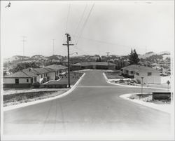 North Fair Street and Brainerd Ave, Petaluma, California, about 1956