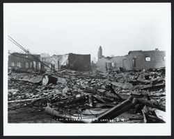 Corner of Mendocino Avenue and Fifth Street looking southwest