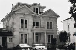 Boyce House at 537 B Street, Santa Rosa, California, July 5, 1984