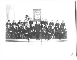 Petaluma Municipal Band, Petaluma, California, 1953