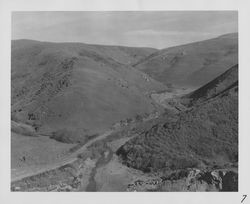 California Highway 1 east of Bodega Bay, about 1949
