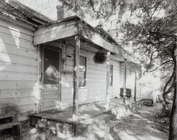 Rear view of the Schlake Ranch farmhouse, Petaluma, California, 1984