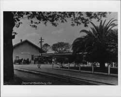 Depot at Healdsburg, California