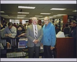 Judges Murphy and Rattigan attend Windsor Library opening, 9291 Old Redwood Highway, Windsor, California, November 3, 1996