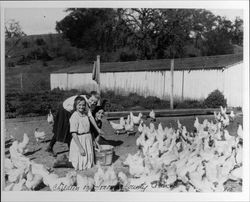 Children on Sonoma County ranch