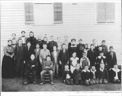 Children of Penngrove School, Penngrove, California, about 1890