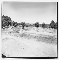 Gaslight Apartments under construction at 3637 Sonoma Avenue, Santa Rosa, California, 1971