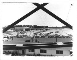 Air show at Sonoma County Airport, Santa Rosa, California, about 1955