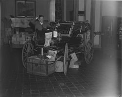 1905 Runabout belonging to Jimmie Anderson, Petaluma, California, 1956