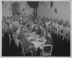 Helen Putnam at the California School Boards Association Conference, Long Beach, California, 1957