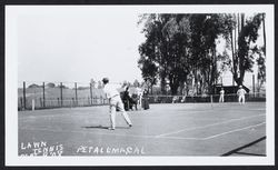 Lawn tennis Sept. 9, 1908, Petaluma, California