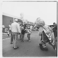 Open house for employees and families at National Controls, Santa Rosa, California, 1979