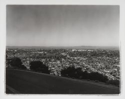 View of Santa Rosa, California, from Ridgeview Drive, 1967