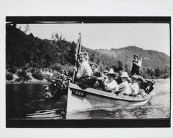 Motor launch Uno on the Russian River at Monte Rio